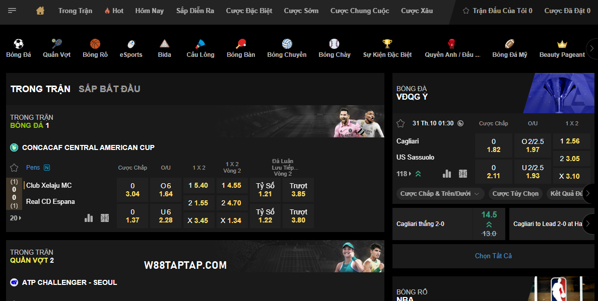 Kèo cược tại sảnh thể thao XJ Kèo cược tại sảnh thể thao XJ