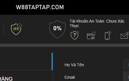 KYC sau khi đăng ký W88 KYC sau khi đăng ký W88