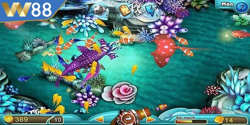 Tấn công vào phần đầu của các loài cá sẽ làm chúng chậm lại