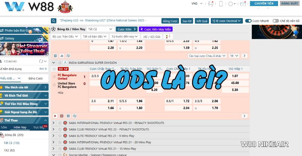 Odds là gì? Odds là gì?